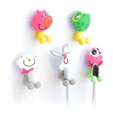 5un. Suporte Para Escova De Dente Fixar Na Parede, Espelho Foto mini  2