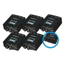 5x - Amplificador De Fone Pm5 ( Xlr ) - Whitech Foto  mini 1