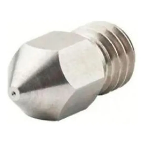 5x Bico Nozzle Bico Aço Inox 3d Mk8 Creality Cr-10 Ender 3 Foto 1