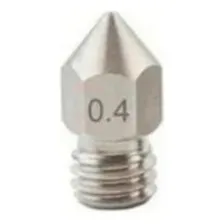5x Bico Nozzle Bico Aço Inox 3d Mk8 Creality Cr-10 Ender 3 Foto mini 2