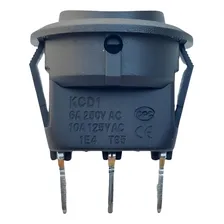(5x) Chave Gangorra Kcd1-106-103 6a 250v 3t 3p Pt Redonda Foto mini 2