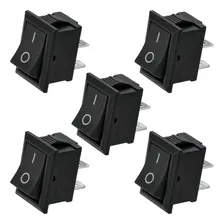 5x Chave Liga/desliga Tipo Gangorra - Kcd1-101 Cor Preto Foto mini 1