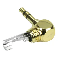 5x Conector P2 Plug Stereo 90 Graus Cachimbo Pronta - Pix Foto mini 4