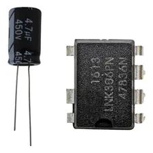 5x Lnk306pn Lnk306 + 10 Capacitores 4,7uf450v 105 Grau Foto  mini 1