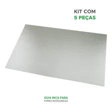 5x Placa Mica Forno Microondas 280mm X 420mm = 28cm X 42cm Foto mini  2