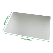 5x Placa Mica Forno Microondas 280mm X 420mm = 28cm X 42cm Foto mini  3