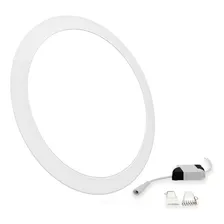 5x Plafon Painel Led Redondo Embutir 18w Branco Neutro 4000k 110v/220v Foto mini 1