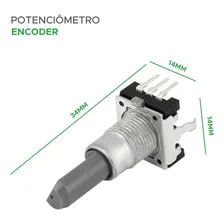 5x Potenci么metro Rotativo Encoder Sem Fim - Ebf61915401 Foto mini 4