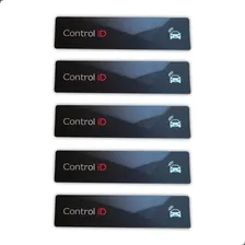 5x Tag Adesivo Uhf Veicular Para Antena Control Id Iduhf Foto mini 1