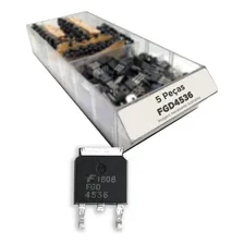 5x Transistor Fgd4536 = Fgd 4536 Smd Igbt - To-252 Foto  mini 1