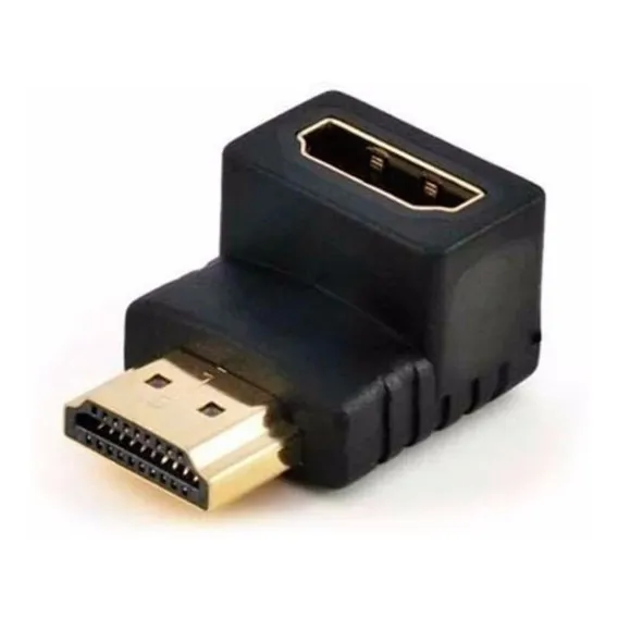6 Adaptador Hdmi 90 Graus Em L Macho X Fêmea 1.4 P/ Tv Foto 1