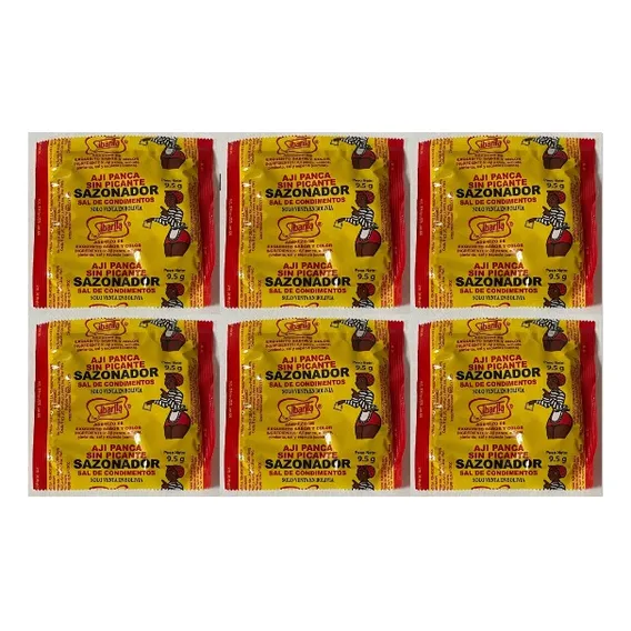 6 Aji Panca Peruano Em Po Sem Picante Sibarita 9,5g Foto 1
