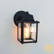 6 Arandela Industrial Externo Vintage Preto Alz17 Foto  mini 1