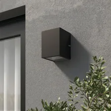 6 Arandela Led 5w 2 Fachos Dois Focos Externa Alumínio Cor Preta | Led Frio 127/220V Foto mini  2