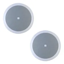 6 Arandela Som Ambiente Jbl Selenium 6fr2r P/ Gesso Redonda Cor Branco Foto mini  3