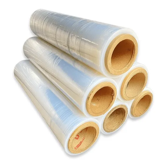 6 Bobinas Filme Stretch 500x0,25 Virgem - 6 Rolos Foto 1