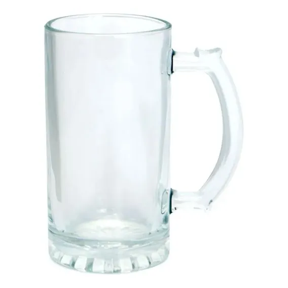6 Caneca 475ml 16oz Chopp Lisa Resinada Aaa Stc Deko Cor Transparente Foto 1