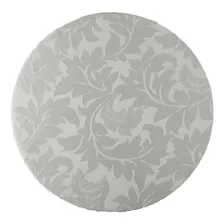 6 Capa Sousplat Supla Tecido Jacquard 35cm Diâmetro - Cor Cinza Foto mini 1
