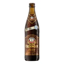 6 Cerveja Escura Erdinger Dunkel 500ml - Alemanha Foto mini  2
