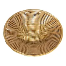 6 Cesto Oval Vime Sintético 22 Cm Ref 12140 Cor Marrom Foto mini 4