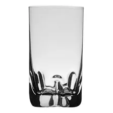 6 Copos De Cristal Para Água 230ml Trio Bohemia Titânio Cor Incolor Foto mini 2