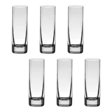 6 Copos De Cristal Para Vodka 50 Linha Barline Bohemia Foto mini 1