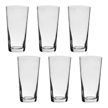 6 Copos Longos De Cristal Para Água 400ml Jive Bohemia Cor Não Aplica Foto mini 1