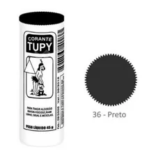 6 Corante Tupy Tingir Tecido Roupas Artesanato Tintura Preto Foto mini 3