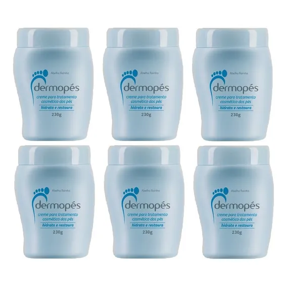 6 Creme Para Pés Hidrata E Restaura Dermopés Abelha Rainha Foto 1