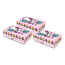 6 Decoração Caixa Para Doce Hello Kitty Festa Aniversário Foto mini  2