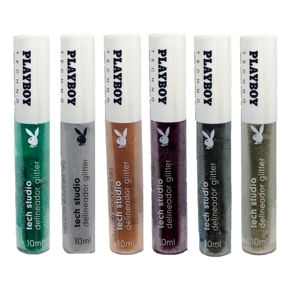 6 Delineador Glitter Techno Hb94513 - Playboy Foto 1