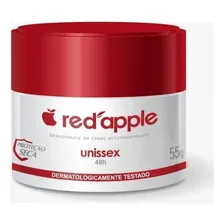 6 Desodorante Creme Red Apple Unissex 55 Gramas Fragrância Foto  mini 1