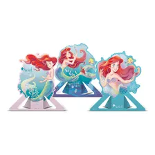 6 Display De Mesa Decoração Ariel Festa Pequena Sereia Anive Foto mini 2