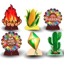 6 Display De Mesa Decoração Arria Festa Junina Completa Foto mini  3