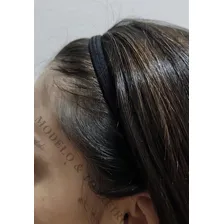 6 Elásticos Faixa Cabelo Headband Tiara Masculina Afro Puff Cor 6 Cores Foto mini 3