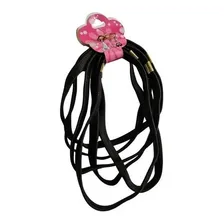 6 Elásticos Faixa Cabelo Headband Tiara Masculina Afro Puff Cor Preto Foto mini 4
