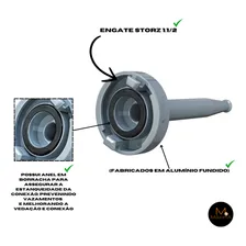 6 Esguicho Aluminio Jato Solido Storz 1.1/2 X 13mm Foto mini  3
