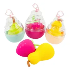 6 Esponja Para Maquiagem Frutas Fp668 Mandala Atacado J Foto mini 1