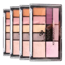 6 Kit Maquiagem Iluminador Sombras 1814 Any Color Atacado Foto mini 3