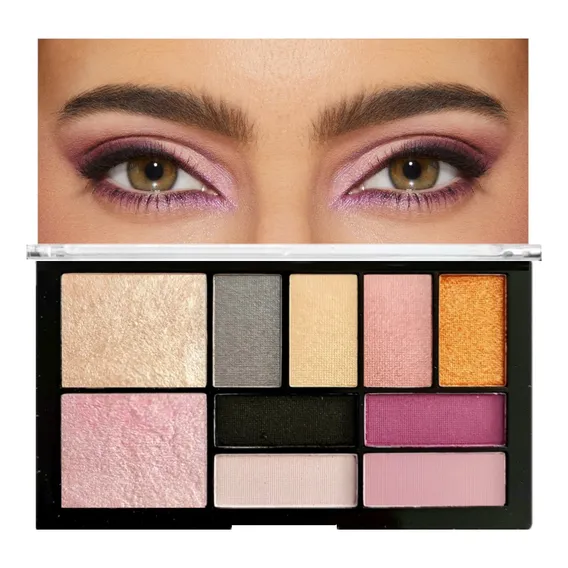 6 Kit Maquiagem Iluminador Sombras 1814 Any Color Atacado Foto 1
