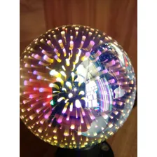 6 Lâmpada Natal Decorativa G80 3d Led Bulbo 6w 2700k Fogos 110v/220v (bivolt) Foto mini  3