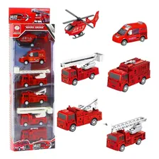 6 Miniatura Caminhões Brinquedo Vermelho Betoneira Magirus Foto mini 1