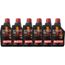 6 Óleo Motul X-tech Lite 5w30 100% Sintético 1l Foto mini 1