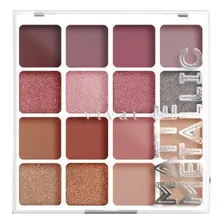 6 Paleta De 16 Sombras Matte Metalic 2193 Vivai Atacado Sj Foto mini  2