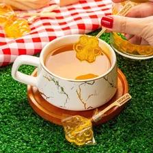 6 Pirulitos De Cristal ( Café, Mel Com Limão Ou Cappuccino ) Foto mini 4
