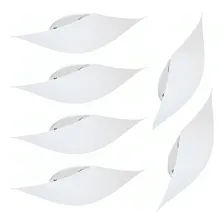 6 Plafon Solari Quadrado 28cm 60w Para 2 Lâmpadas Taschibra Cor Branco 110V/220V Foto mini 1