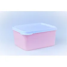 6 Potes Herméticos Dup Essencial 500ml Freezer Microondas Foto mini 3