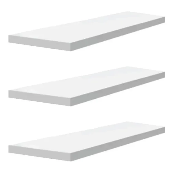 6 Prateleiras Mdf Cor Branco Foto 1
