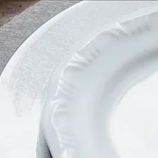 6 Pratos Fundos 6 Pratos Rasos Porcelana Schmidt Pomerode Foto mini 3