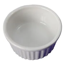 6 Ramekin Grande Grand Gateau 200 Porcelana Ref 287 Cor Branco Molheira Potinho Foto mini 2